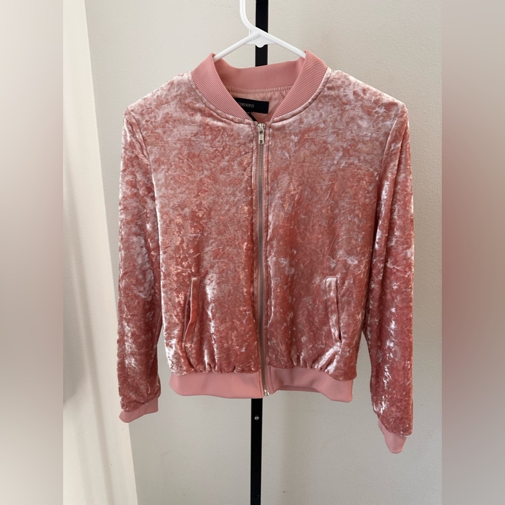 Forever 21 size small velour jacket